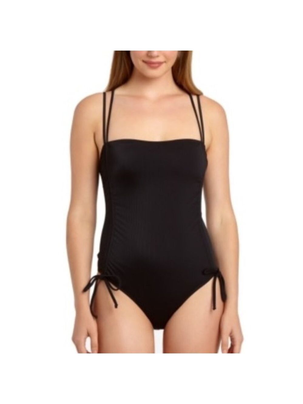 California Waves Ribbed One-Piece Swimsuit